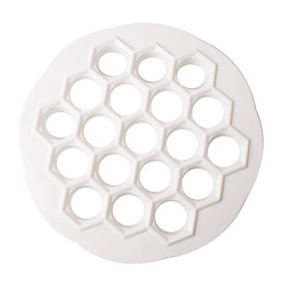 1 PCS Plastic Pelmeni Mold Dumpling Mould Kitchen Gadget Ravioli Maker Dumplings Maker Meat Dumplings Maker: White