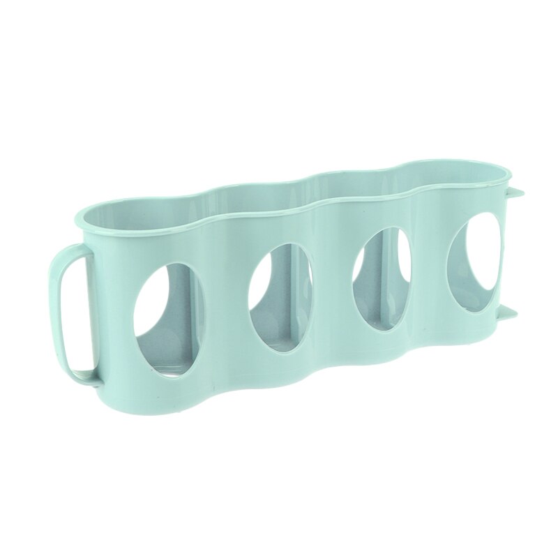 Congélateur réfrigérateur boîte de rangement panier Cola boisson canette conteneur peu encombrant quatre caisse organisateur plateaux bacs Gadgets de cuisine: green