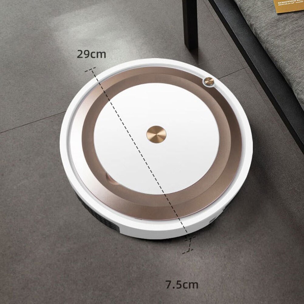 3 in 1 Multifunctional Auto Robot Floor Cleaner Mop Sweeping Vacuum Cleaner Rechargeable Dry Wet Mop Strong Suction Home Clean