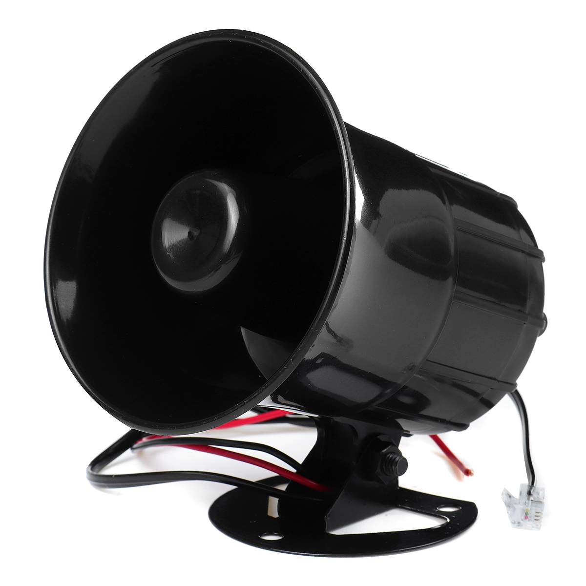 Voiture alarme klaxon sirène 12V 100W haut-parleur Super fort avertissement klaxon voiture Train camion moto électronique Claxon cornes amplificateur sonore