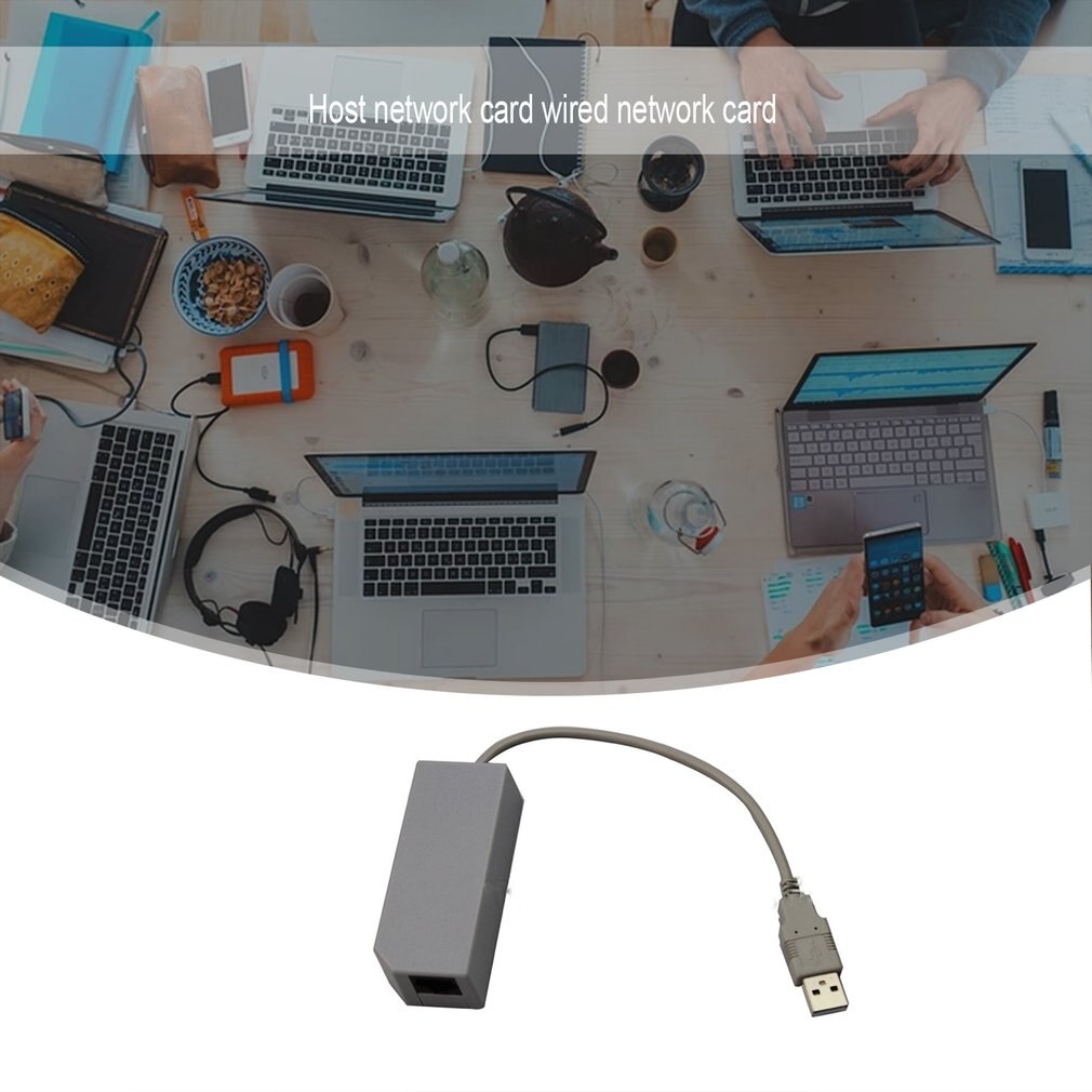 Usb Lan Adapter Ethernet Netwerkkaart Kabel RJ45 Voor Console Voor Nintend Voor Wii U Netwerk Usb Kabel Netwerk kaart