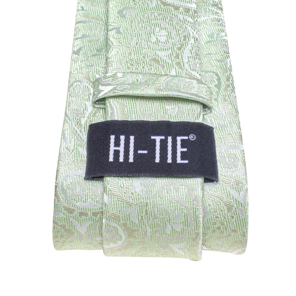 Corbatas de Cachemira verde salvia para hombre, conjunto de corbata para de boda, gemelos a mano, , , 2022