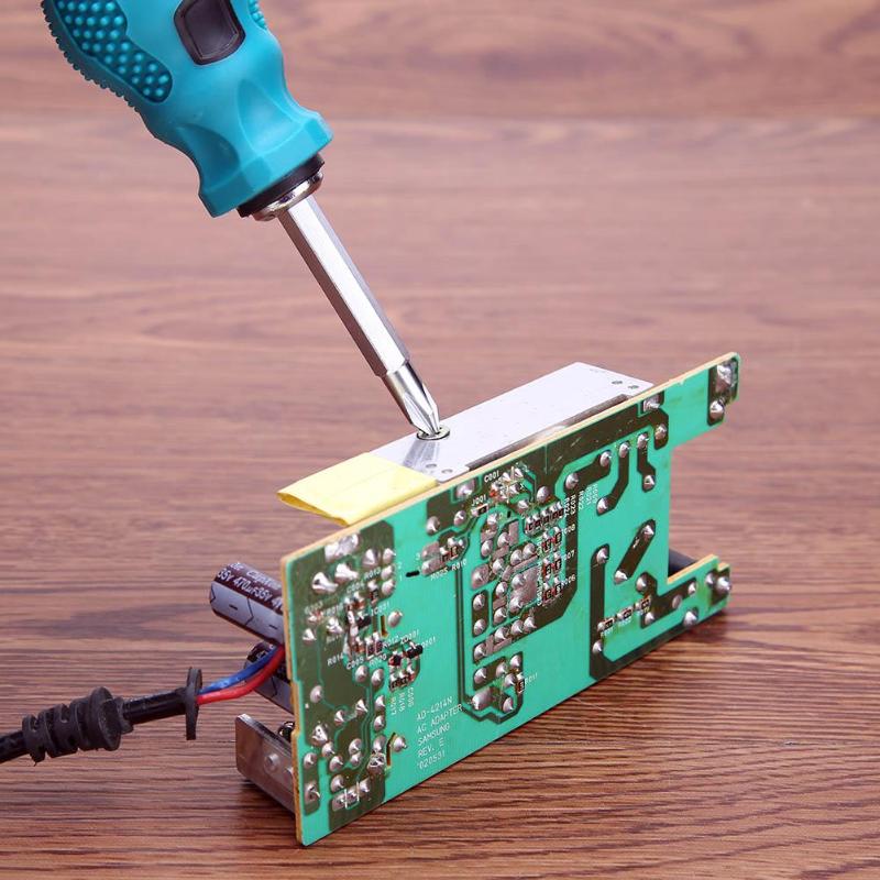 Double-Use Screwdriver Removable Hand Tool Precision Chrome Vanadium Steel Repair Tools Handle Screw Driver Hardware Hand Tools