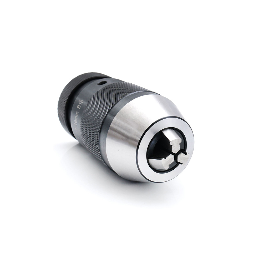 Portable B18 1-16mm Self Tighten Keyless Drill Chuck + MT2-B16 Arbor Thread For Lathe Drilling MK2 Mount Machine