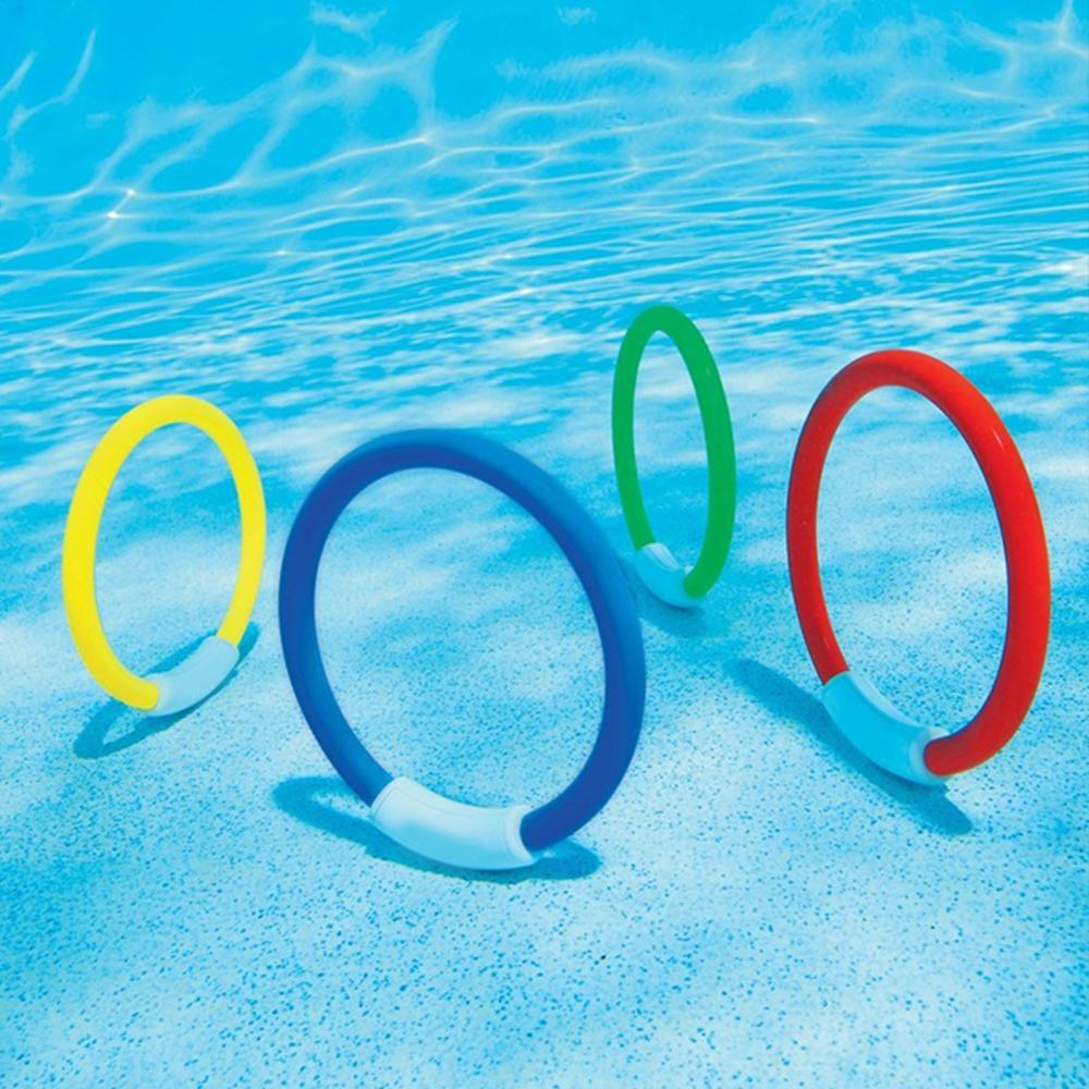1Pcs Duiken Ringen, Onderwater Zwemmen Ringen, Zinken Zwembad Speelgoed Ringen Voor Kid Kinderen