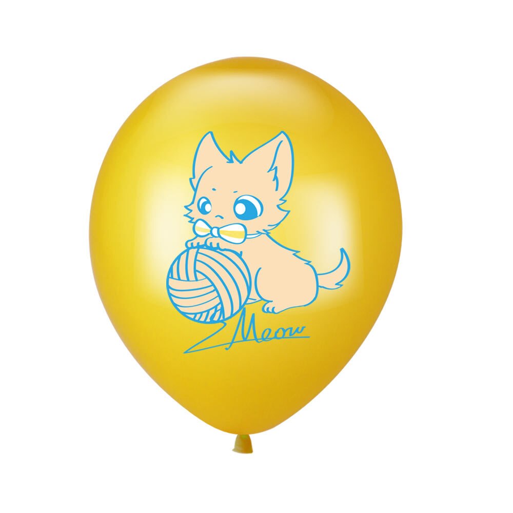27 stk/sett katt bursdagsfest forsyninger mjau brev ballonger katt bursdag banner banner kjæledyr katt tema tema fest dekorasjoner