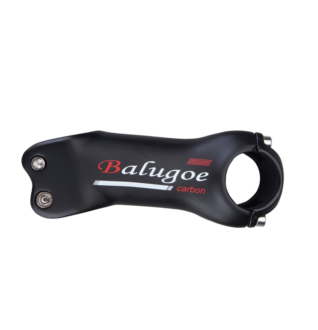 2022 BALUGOE 6 /17 degree MTB Full carbon fiber stem mountain Bicycle Stem road bike stem handle 28.6-31.8MM: 17 Degree 130MM