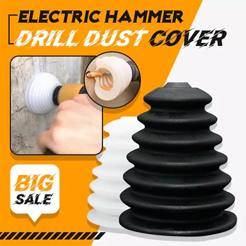 Electric Hammer Drill Dust Cover Electric Drill Dust Cover Rubber Dust Collector RERI889