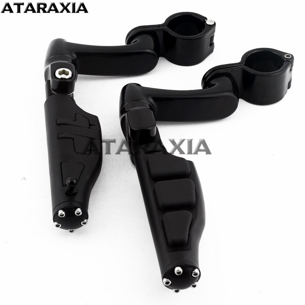 Motorfietsonderdelen voetsteunen rusten voor harley-davidson touring mannelijke voetsteunbevestiging crash bar voetsteunen klem snelweg voetsteunen voetsteunen