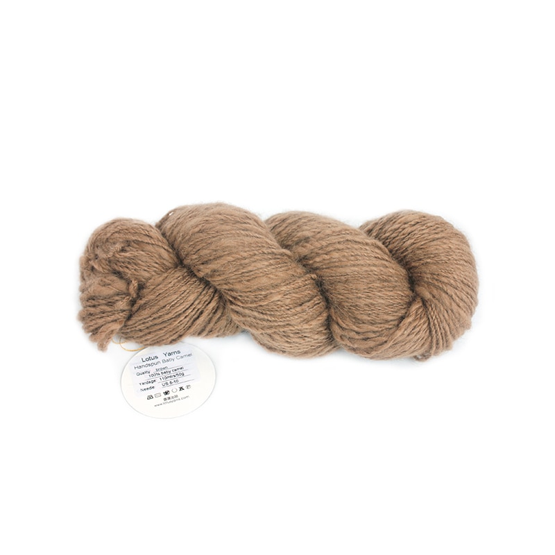 Handspun Baby Kameel Garen Hand Breien Ongeverfde Gehaakte Natuurlijke Bruin Diy Haak