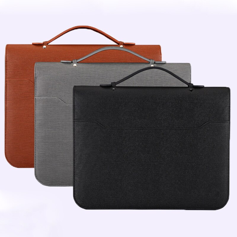 A4 Padfolio Datei Schrank Ordner Luxus Bindemittel dokumentieren Organizer Halfter Ring Manager Aktentasche