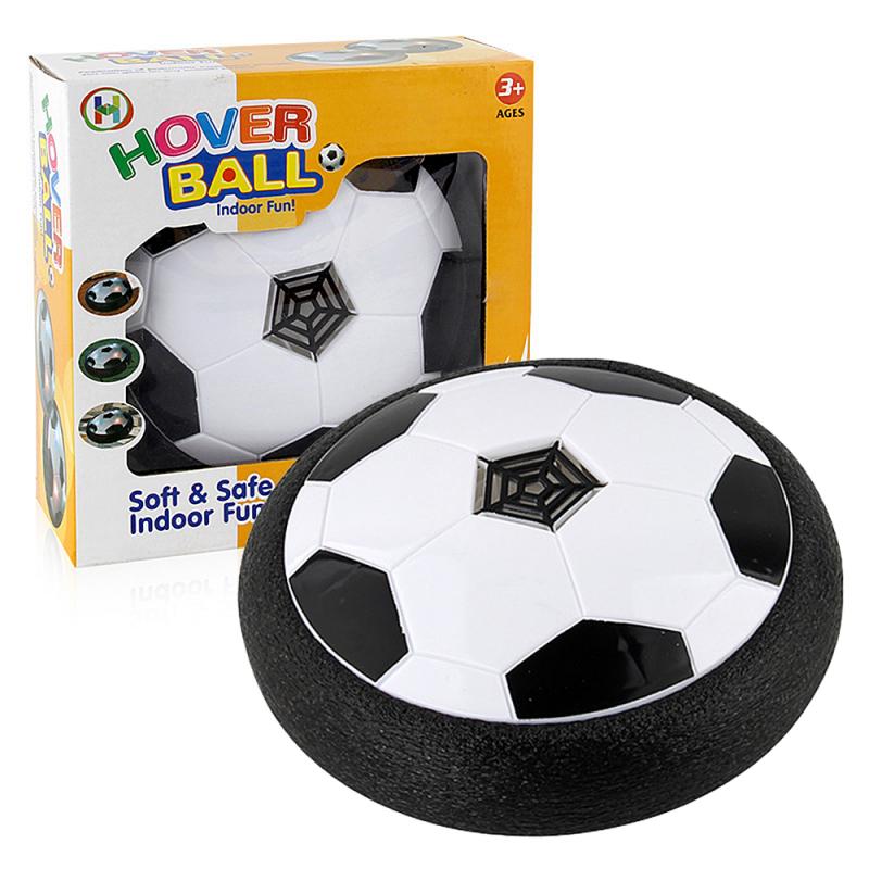 Børns elektriske indendørs flydende affjedring luftpude fodbold magt fodbold disk led lys sport legetøj børn