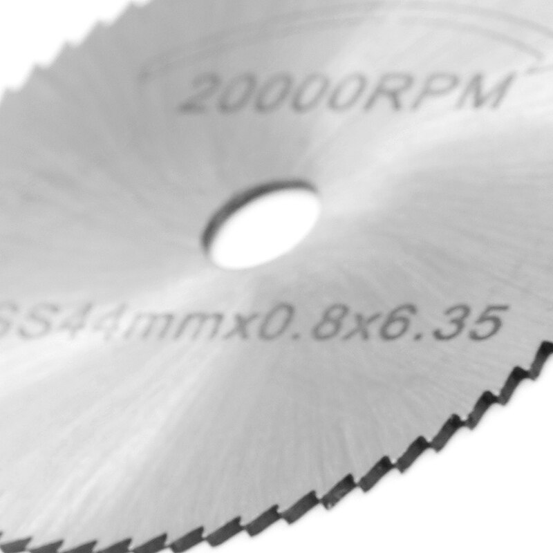44MM HSS Cutting Disc Grinder Cutoff Circular Saw Rotary Blades Tool + Rod