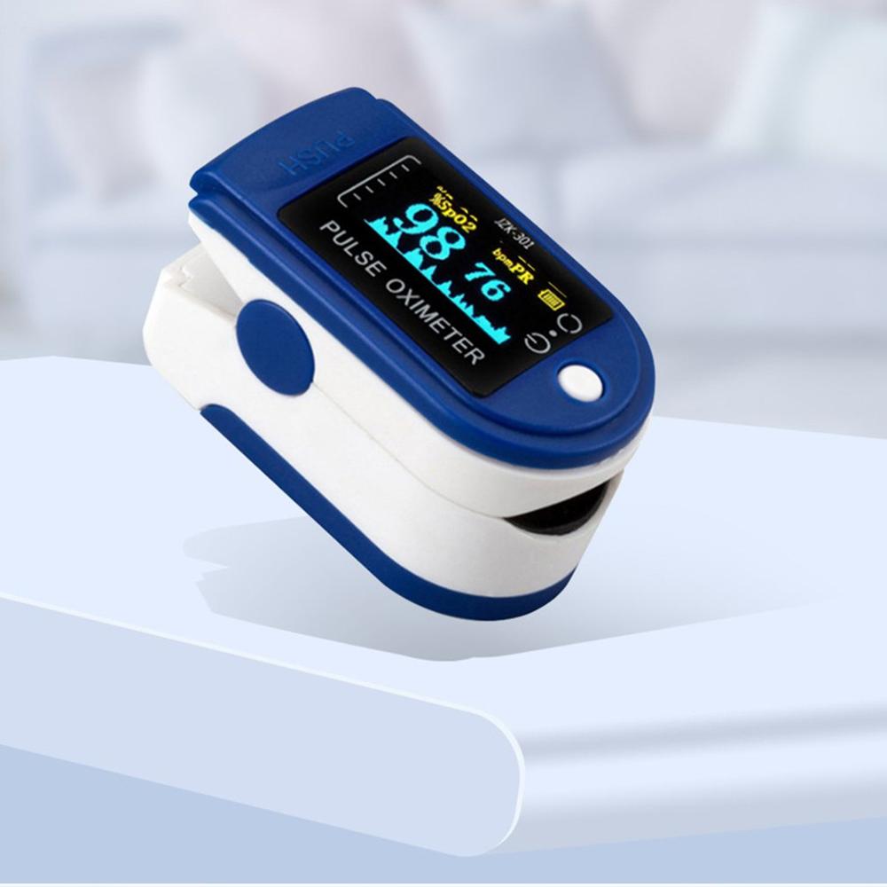 Draagbare Vingertop Oximeter Verzadiging Hartslag Monitoring Vinger Clip Tft-kleurenscherm Oximeter Blood Oxygen Monitor