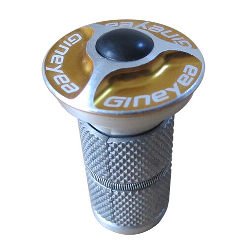 28.6mm 1 1/8" Aluminium Cycling Bike Headset Cap Key Expander Bicycle Headsets Expander Nut Bicycle Accessories 4 Colors: SD15 Gold