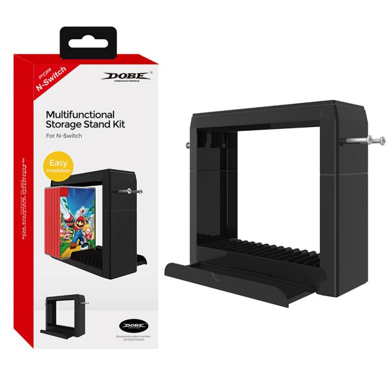 Multifunctional Disc Storage Tower 10 Games CD Holder Stand For Nintendo Switch Stands