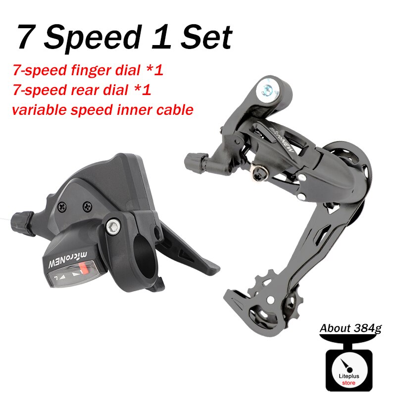 microNEW Mountain Bike Rear shifter 7/8/9/10/11 Speed road bike rear derailleur Bicycle transmission Rear Derailleur: MTB 7 Speed 1 Set