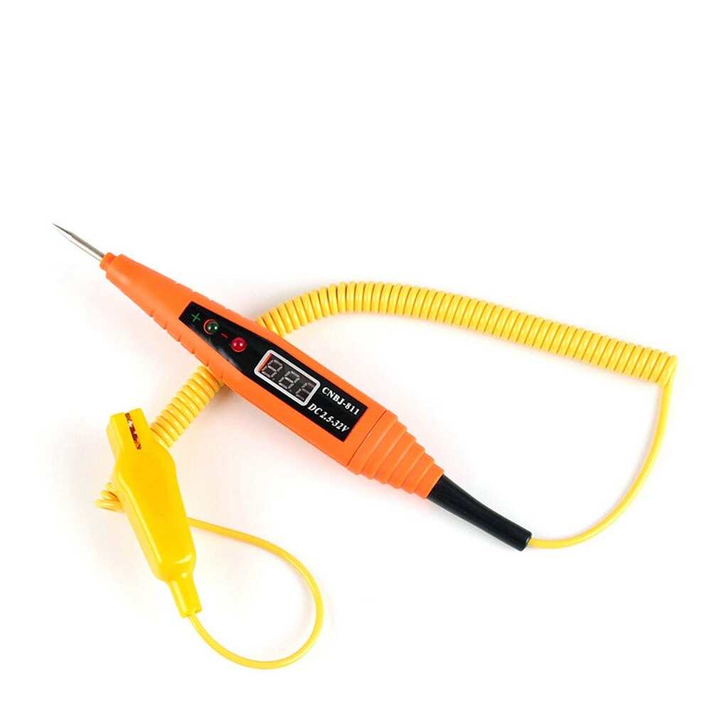 2.5-32V Car Digital Circuit Tester Pencil Electrical Diagnostic Tool Power Test Auto Electrical Pen Detector