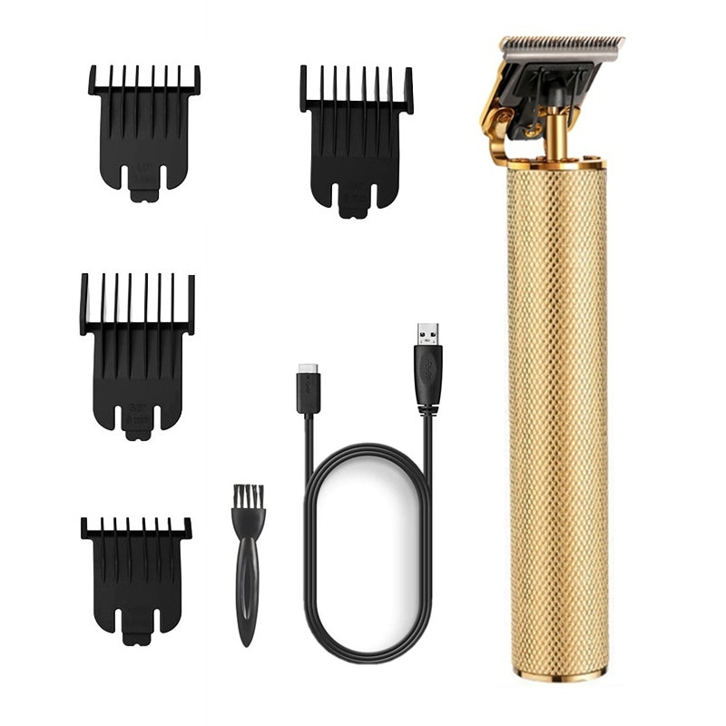 Pro li hair trimmer bald electric hair clipper face body haircutting machine edge lining outlining rechargeable