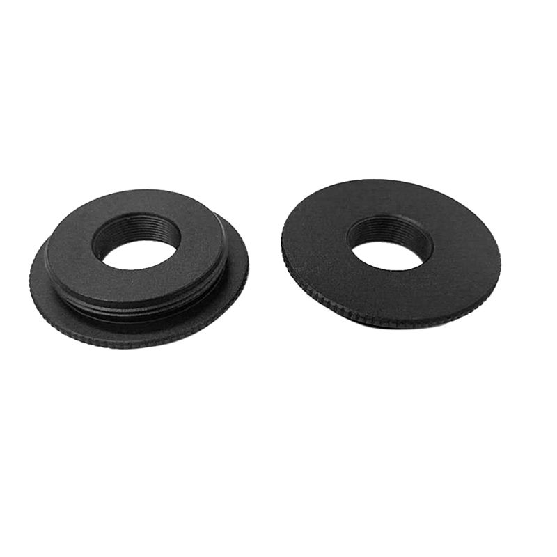 Black Metal M12 to C/CS Mount Board Lens Converter Adapter Ring for AHD SONY CCD TVI CVI Box Camera Support Accessories