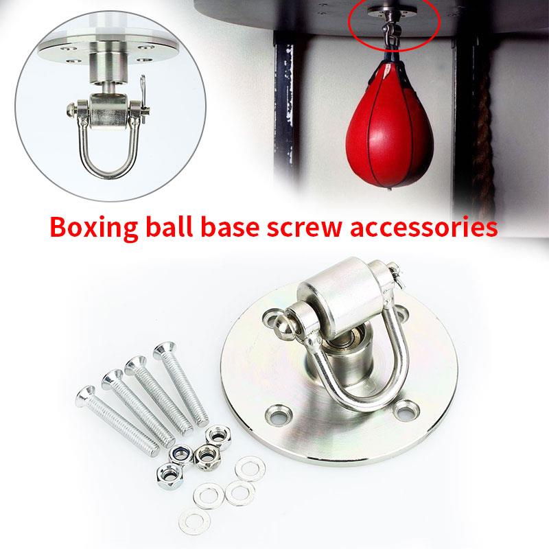 Sandsack Halterung Eisen Silber Praktische Boxen Ständer Sport Sicherheit Zubehör Leuchte Swivel Halter Fitness Ausrüstung