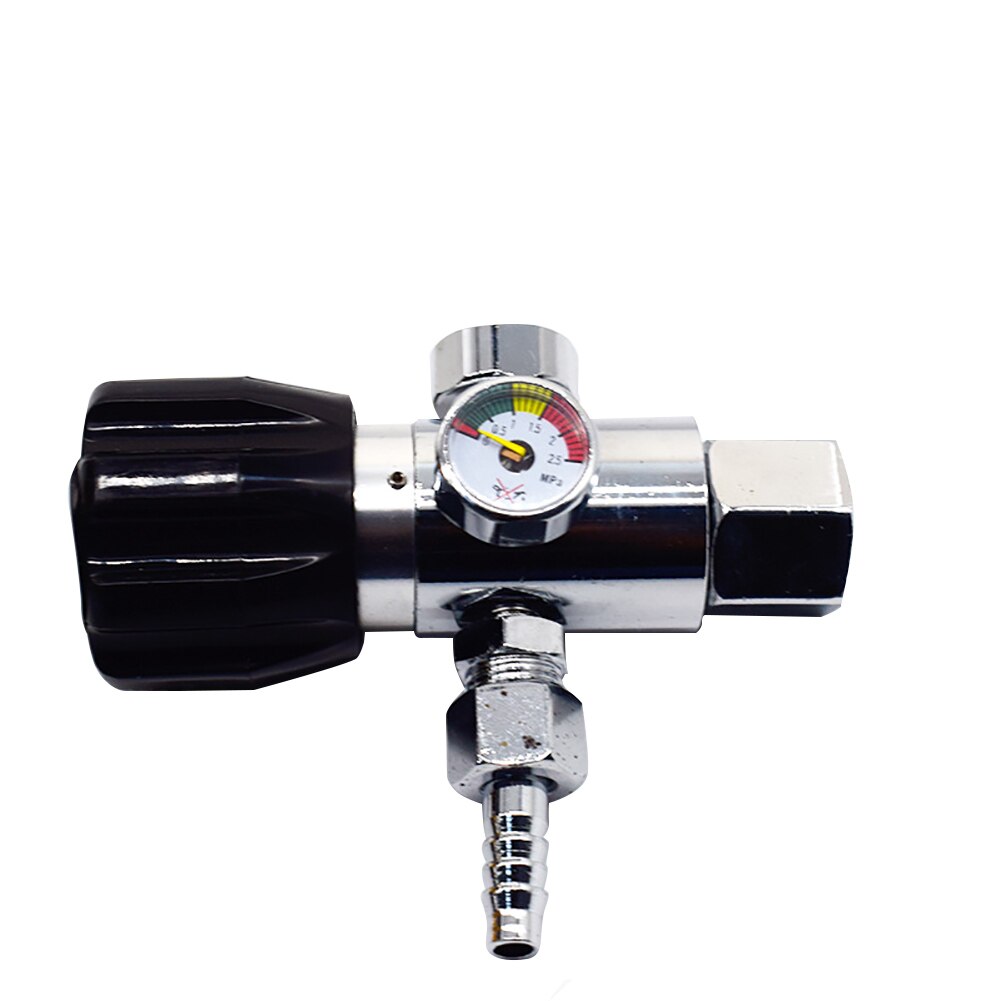 Mini Oxygen Pressure Reducer Acetylene Rustproof Anti Fall Alloy Welding Tool Accessories Clear Scale Portable Argon Gas Meter