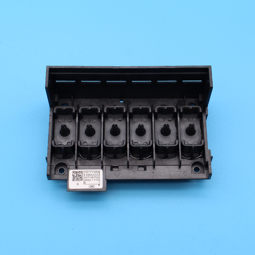 L18050 et8550 l8180 dtf adaptador de cabeçote de impressão coletor dtf kit de conversão de cabeça de impressora para epson xp600 ecotank l8160 l8050: PRETO CLARO