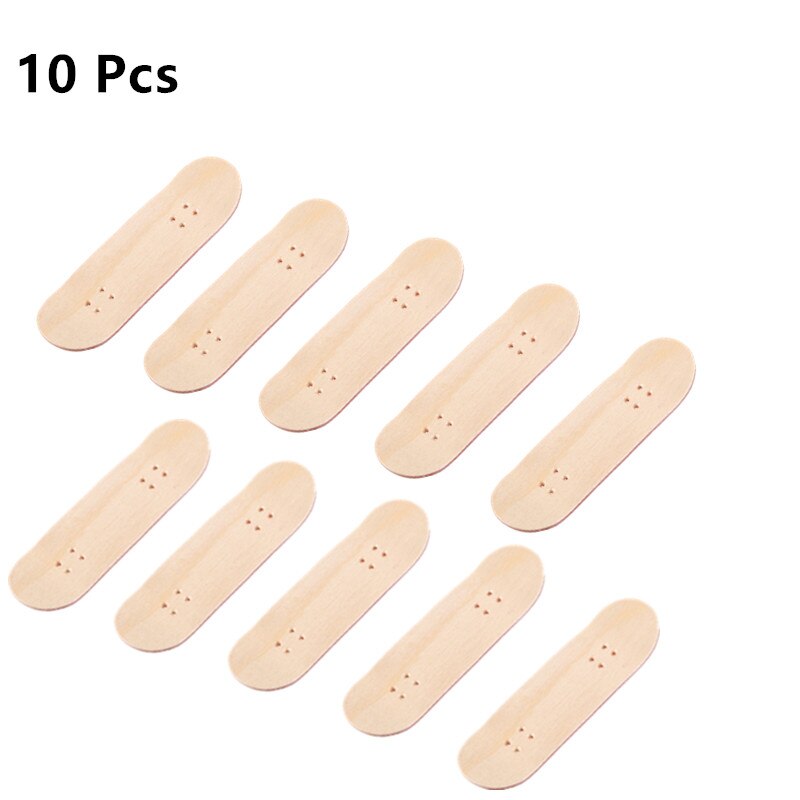 Pièces de rechange pour Skateboard en bois, lot de 10, 5, 2 ou 1 pièces: 10 Pcs