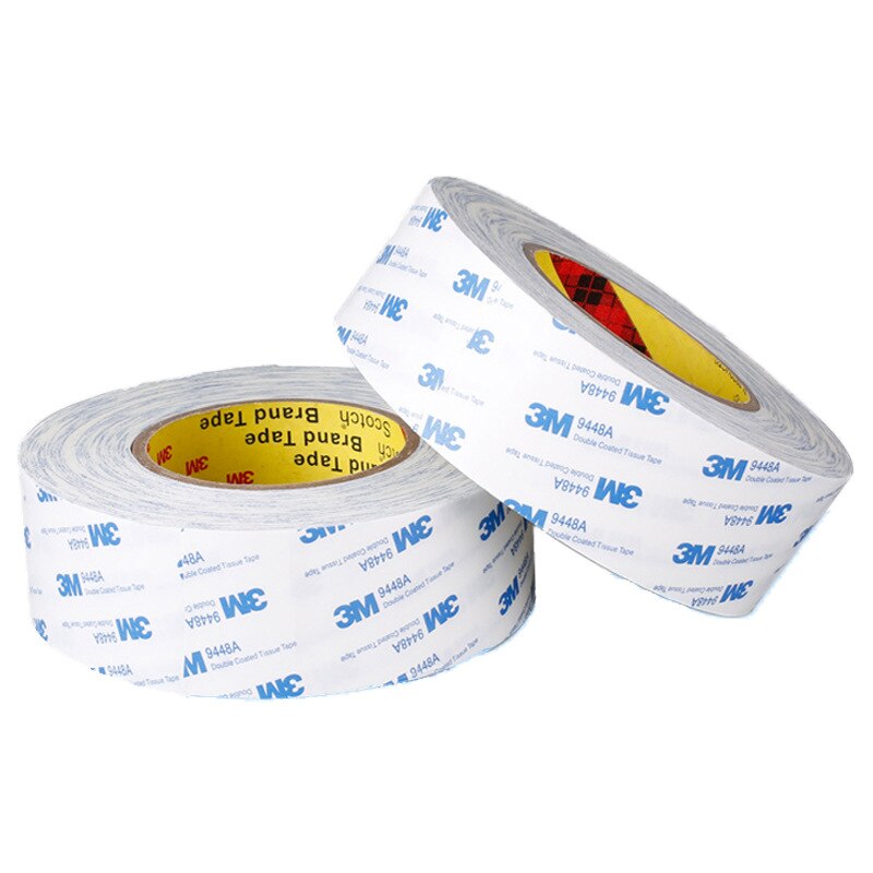 3 m9448a witte dubbelzijdige tape ultradunne doorschijnende kantoor dubbelzijdige tape