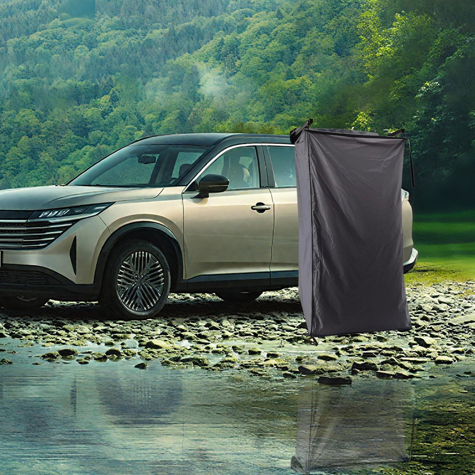 Utendørs dusjtelt til bil, campingvogn, privatlivsly, bærbart garderoberom, egnet til tilhenger, lastebil