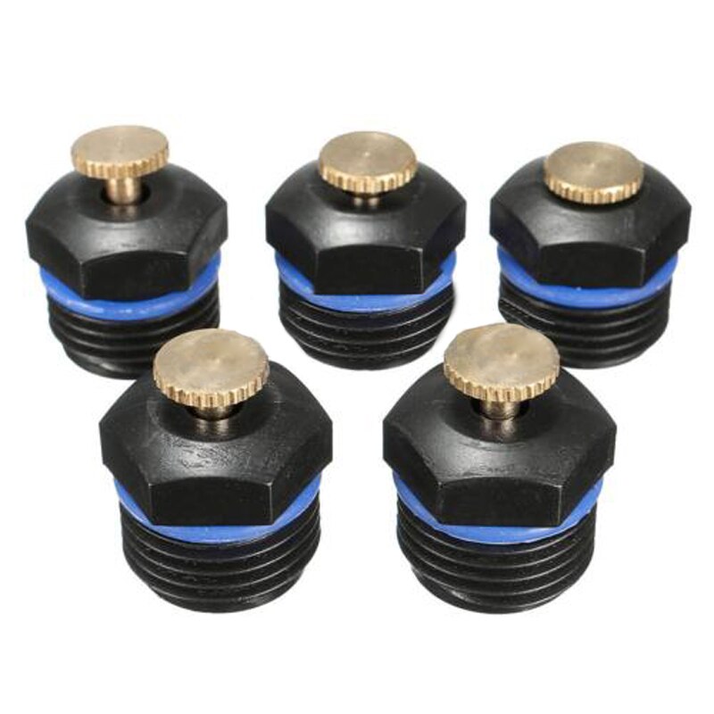 5x Hagevanningssprinklerhode - Hagevanning Mikrodrypp - Spraydyse til planter