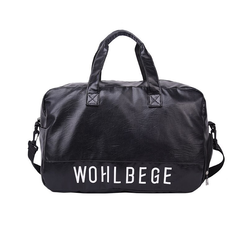 Wobag moda mężczyźni kobiety torby podróżne bagaż wodoodporny walizka worek marynarski duże pojemne torby codzienna torebka ze skóry: Default Title