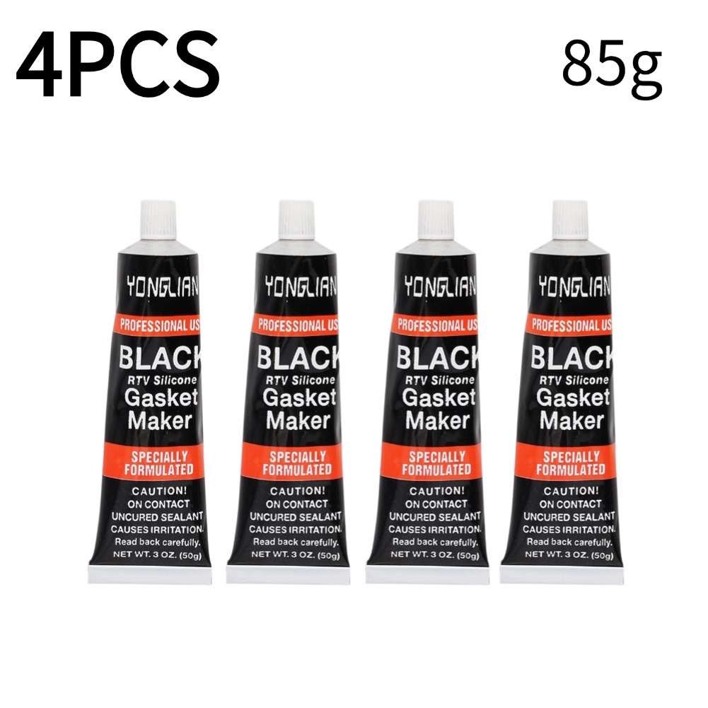 1/2/3/4/5pcs Motor Gasket Sealant Automotive Engine Sealant Adhesive High Temperature Black RTV Silicone Gasket Maker Car Glue