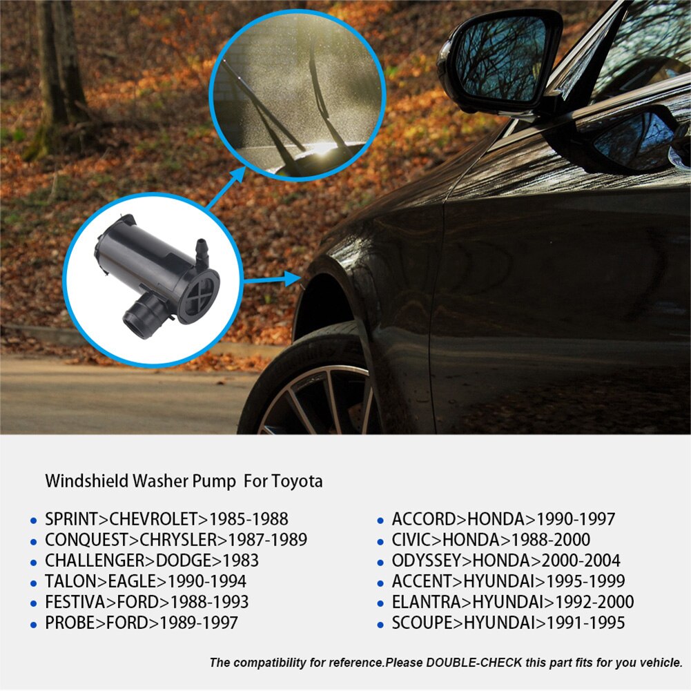 Car Front Rear Windshield Washer Pump for Chevrolet Captiva 2007 Car Accessories Replacement
