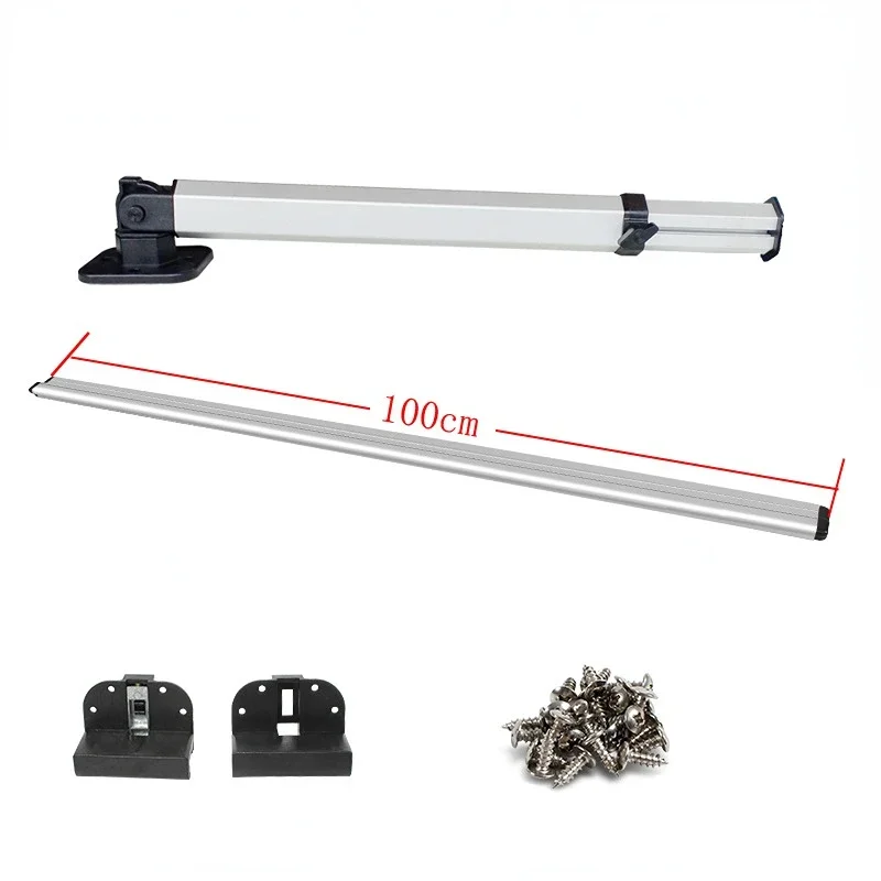 RV with Desktop Board Detachable Adjustable Folding Table Leg RV Exterior Aluminum Alloy Table Leg Camper RV Accessories