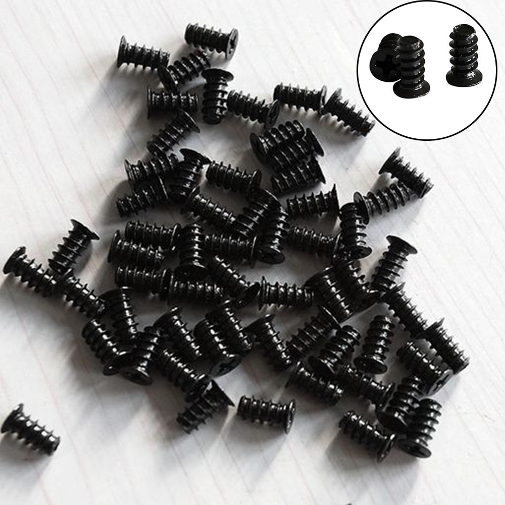 30 Stuks Zwart Professionele Computer Pc Case Cooling Fan Duurzaam Schroef Voor Fans 60Mm 80Mm 120Mm