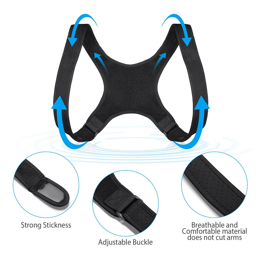 Sangle de soutien du dos pour Posture, corrige la cyphose, bossu
