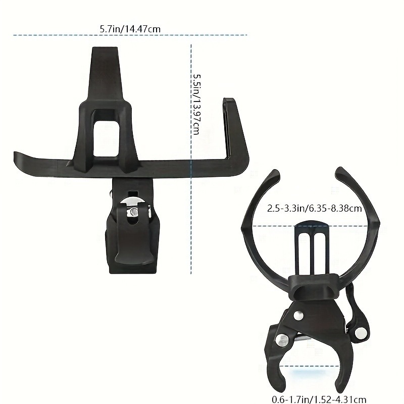 Bicycle Water Bottle Holder Cycling Equipment Accessory 360Degree Rotating Cup Holder for Bicycle Electric Scooter Mountain Bike