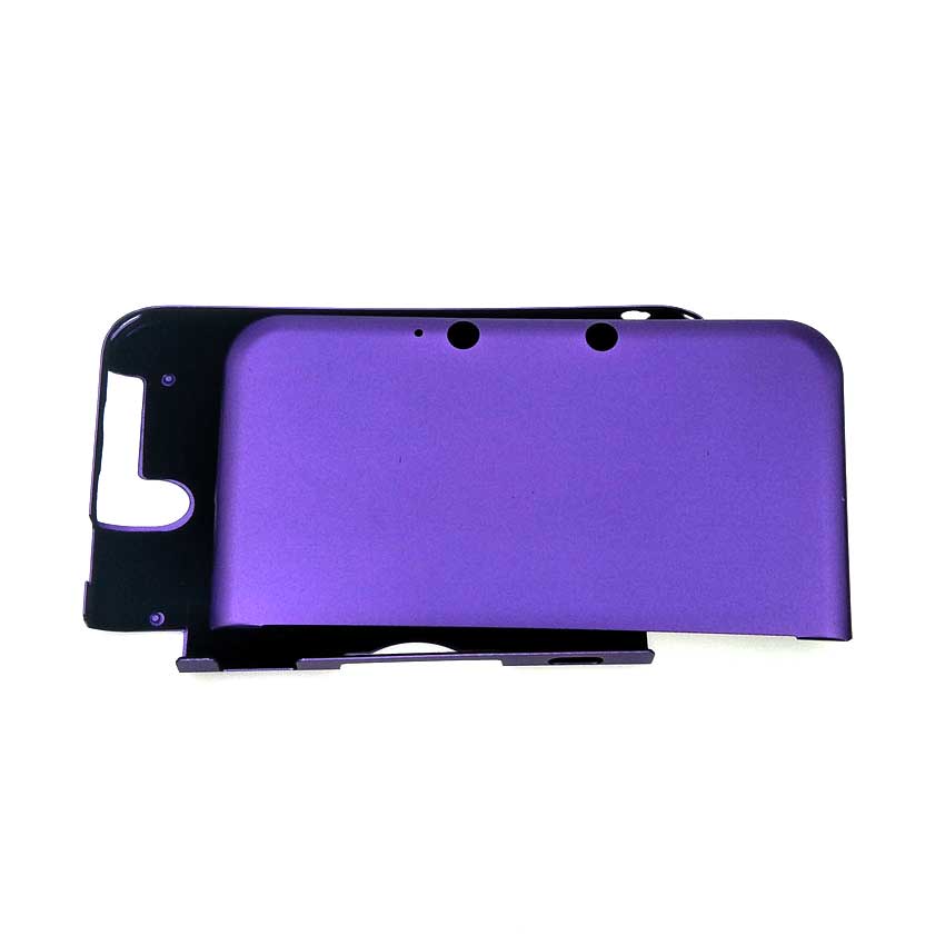 YuXi Aluminum Hard Metal Box Protective Skin Cover Case Shell For Nintendo For 3DS XL LL: Purple