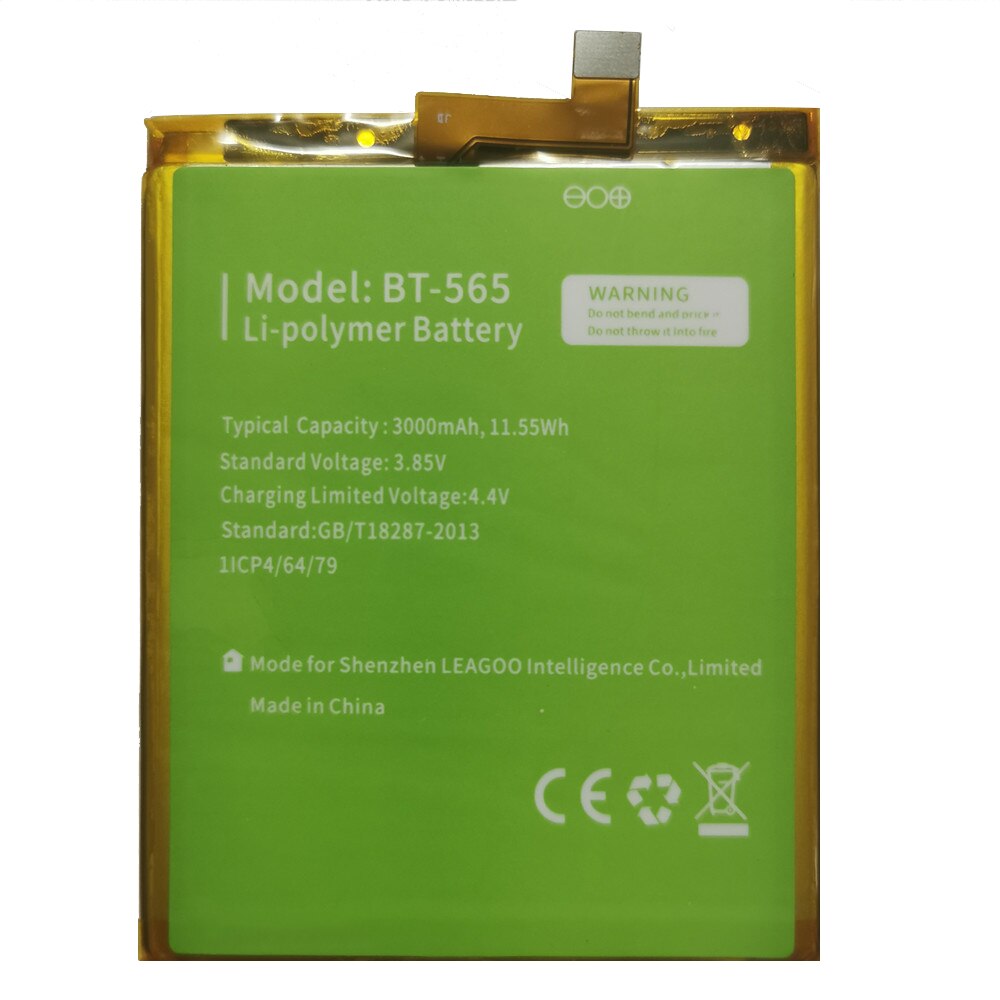 100% Original BT-565 3000mAh Battery For Leagoo KIICAA Mix T5 T5C BT566 Mobile Phone Parts Bateria Batterie Baterij+Tools