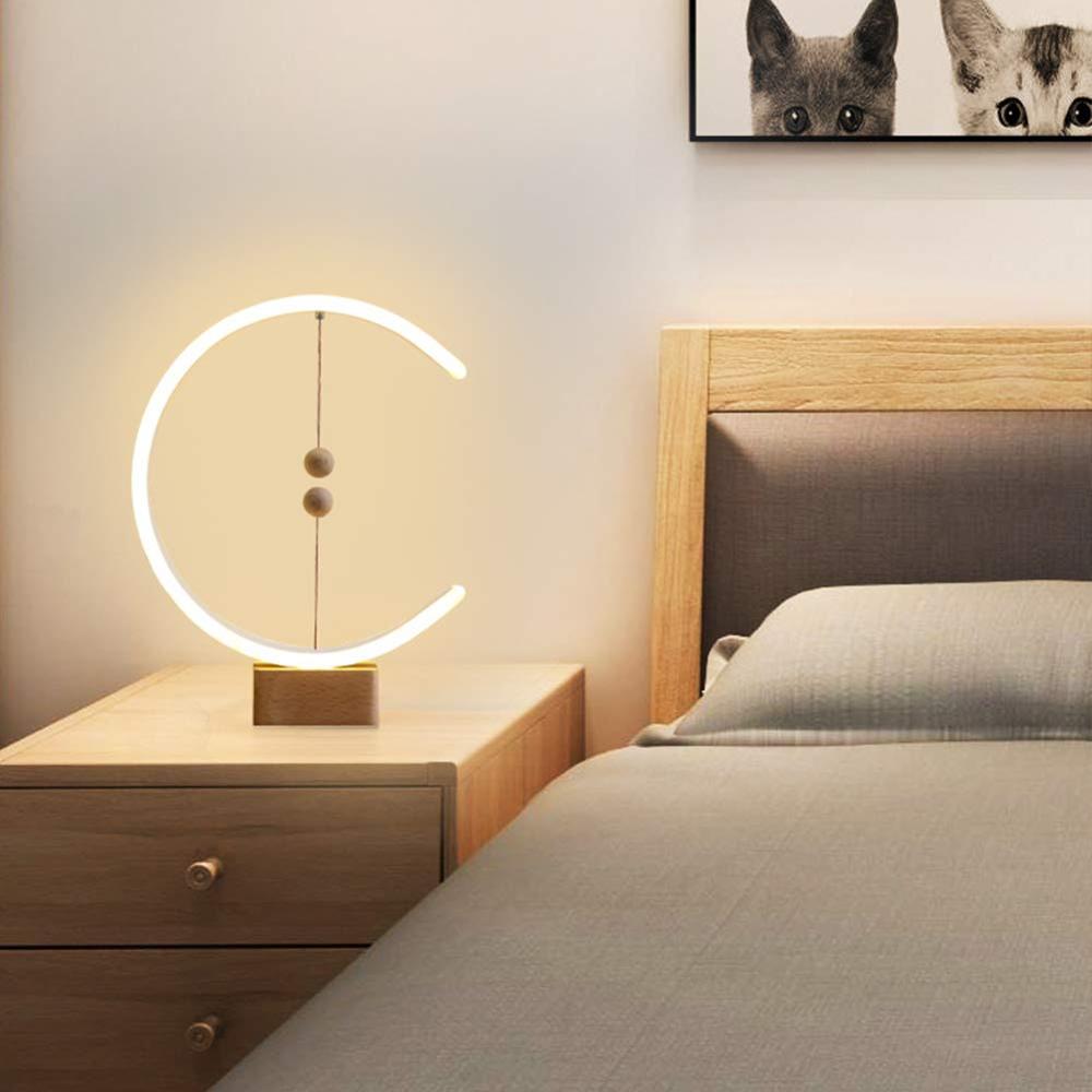 Heng balance lampe lampe à LED magnétique maison Table veilleuse interrupteur à billes magnétique lumières décor à la maison veilleuse goutte