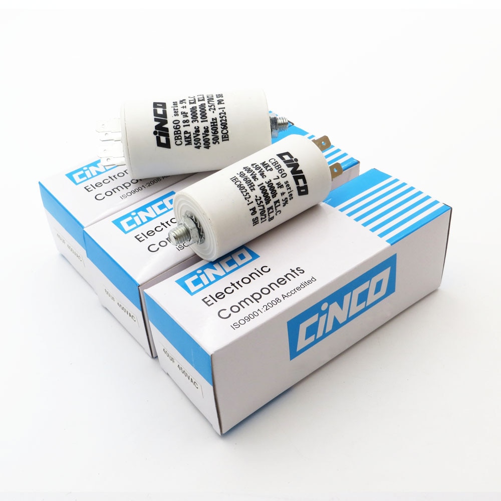 Condensateurs de moteur 220/250 V CBB60 60 55 50 45 40 35 30 25 20 18 16 15 14 12.5 12 10 8 7 6 5 uf, 250 V ac, mf mfd mkf VAC Volt
