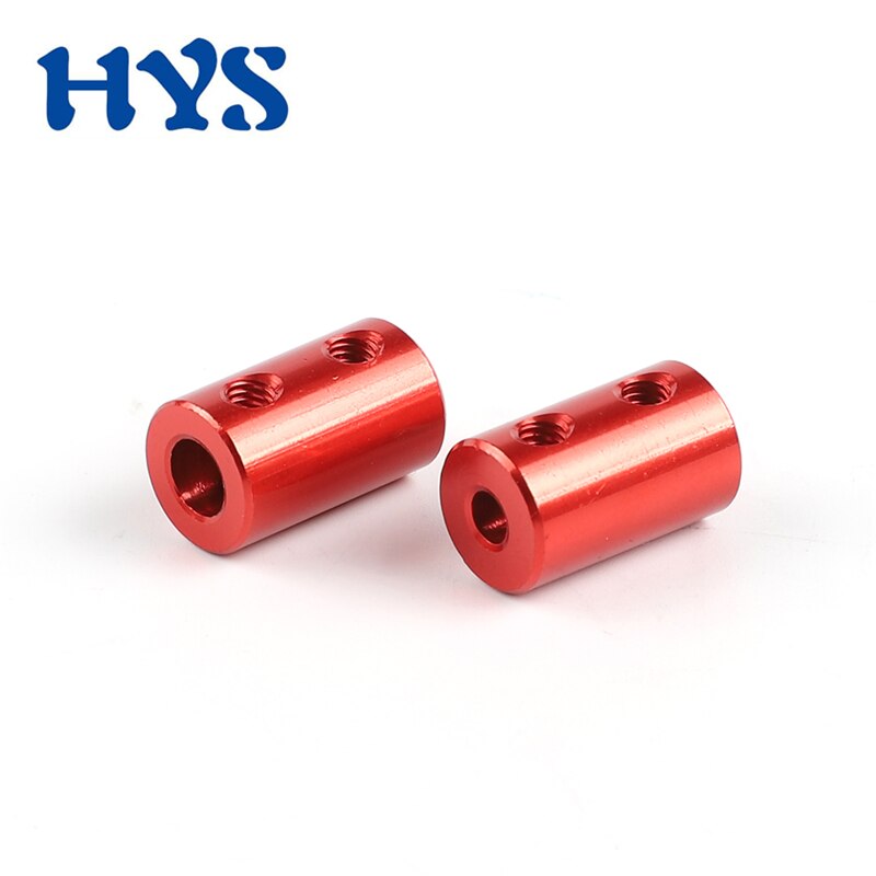 2 stk aluminiumslegering motoraksel koblingsboring 5mm 8mm 3d skriverdeler stive motorer akselkoblingskobling bldc motor stepper