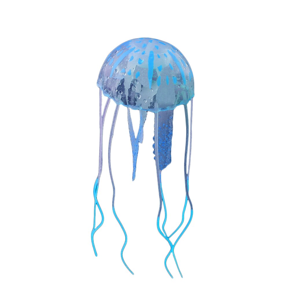 Jouets de décoration pour enfant, effet coloré, méduse, Aquarium lumineux artificiel, Mini sous-marin, 5x15cm: 3