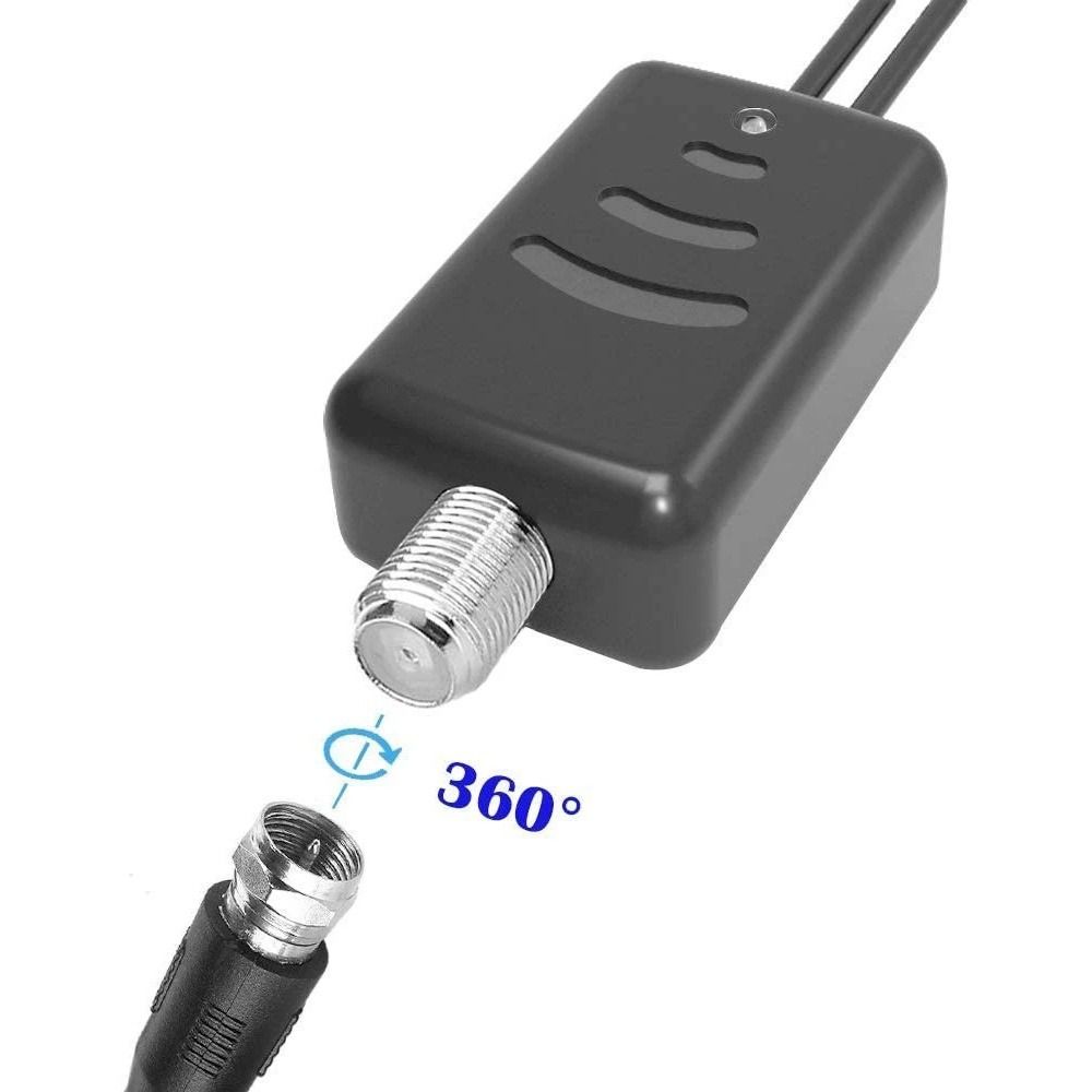Antenna Amplifier HDTV Amplifier Low Noise Signal Booster TV Antenna Digital HDTV Signal Amplifier