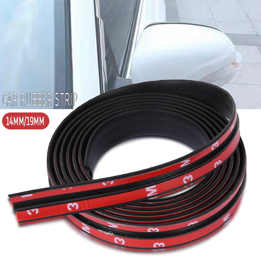 Auto Window Edge Windshield Roof Rubber Sealing Strip Rubber Seal Strips Car Seal Protector Sticker Noise Insulation Accessories