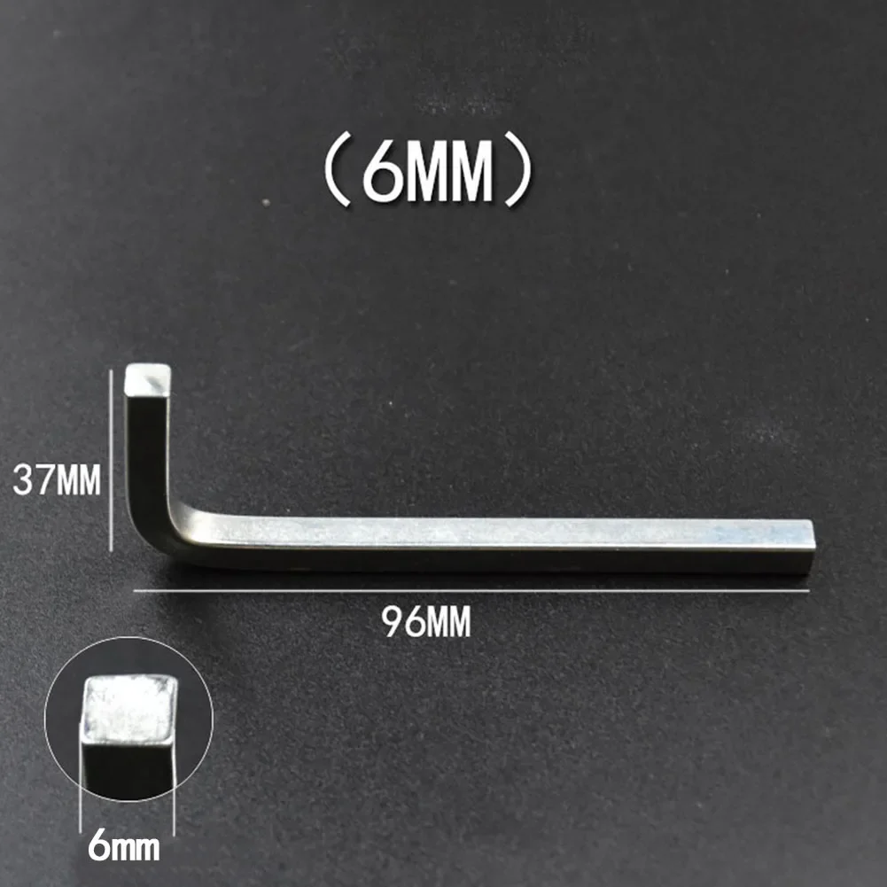 Llave de cabeza cuadrada en forma de L de 3-10mm, llave cuadrada de 4 puntos, llave de acero al cromo vanadio, destornillador para apretar los tornillos cuadrados: Morado