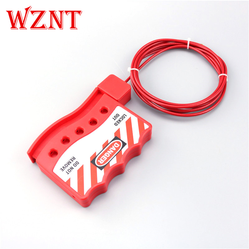 adjustable Cable Lockout multiple lockout,Multipurpose Cable Lockout ,Gate Valves Cable Lockout: NTC05-1