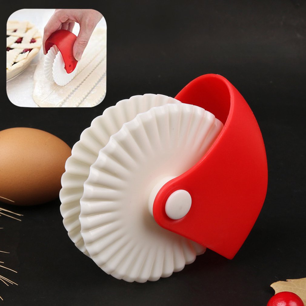 Gebäck Rad Dekorative Teig Schneiden Rad Eisstockschießen Rad Diy Manuelle Rolle Kreative küche Cutter Rad