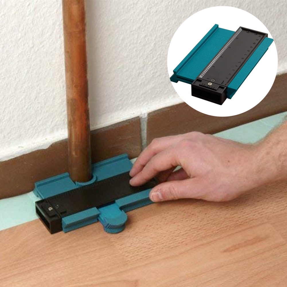 Multi-functio Contour Duplicator Profile Measurement Tool Model Edge Shaping Wood Measure Ruler Contour Plastic Copy Duplicator